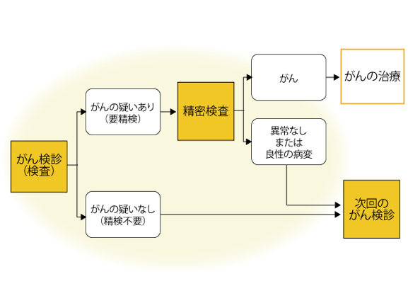 がん検診の流れ